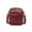 Red, variant on BallsFHK Vintage Double Layer Large Capacity Messenger Bag, Leather Small Purse Crossbody Shoulder Bag For Women Men