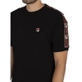 thumbnail image 4 of Fila Oliver T-Shirt, Black, 4 of 6