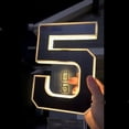 thumbnail image 6 of Solar Led House Numbers & Letters, 9 Inch Solar Lighted House Numbers for Outside, Light Up Waterproof Led Address Numbers Signs, IP65 Waterproof, 8–12h Night Visibility, Easy DIY Install, 6 of 9