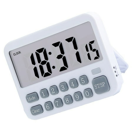 Interval Timer Stopwatch with Large Display for Cooking Studying Time Management