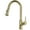 Spot-Free Brushed Gold, variant on Karran Usa KKF250SS Scottsdale 1.8 GPM 16-1/8" Single Hole Kitchen Faucet - Stainless