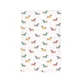 thumbnail image 6 of Wukai Dachshund Dog Puppy Print Garden Flag 12.5x18 Inch Double Sided Sun-resistant Rain-resistant, Wrinkle-resistant Colorfast(Only Flag), 6 of 7