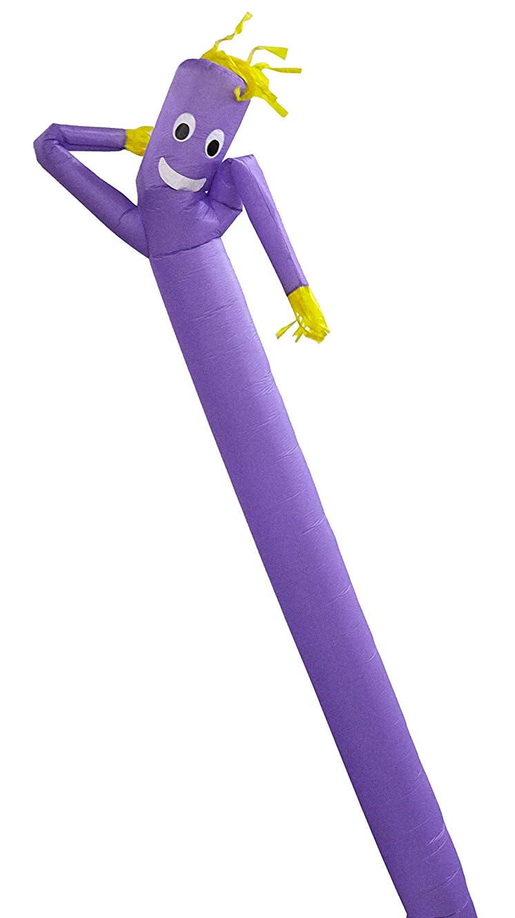 Purple MOUNTO 10ft Inflatable Dancing Man Air Waving Tube Guy with Blower Complete Set Purple MOUNTO 10ft Inflatable Dancing Man Air Waving Tube Guy with Blower Complete Set