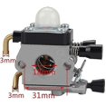 thumbnail image 2 of Fs85 Carburetor Kit For Sthil Fs75 Fs80 Fs85 Hs75 Hs80 Hs85 Hl75 Fh75 Ht70 Ht75 Km80 Km85 Sp80 Sp85, 2 of 5