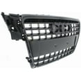 thumbnail image 4 of For 2009-2016 A4 Front Center Grills Paintable Plastic 8K0 853 651 V MZ Q, 4 of 5