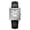 White, variant on Square Watches for Men, Fashion Leather Strap Anolog Quartz Watch with Rectangular Case, Date Calendar, Classic Waterproof Mens Wrist Watch Gifts, Black