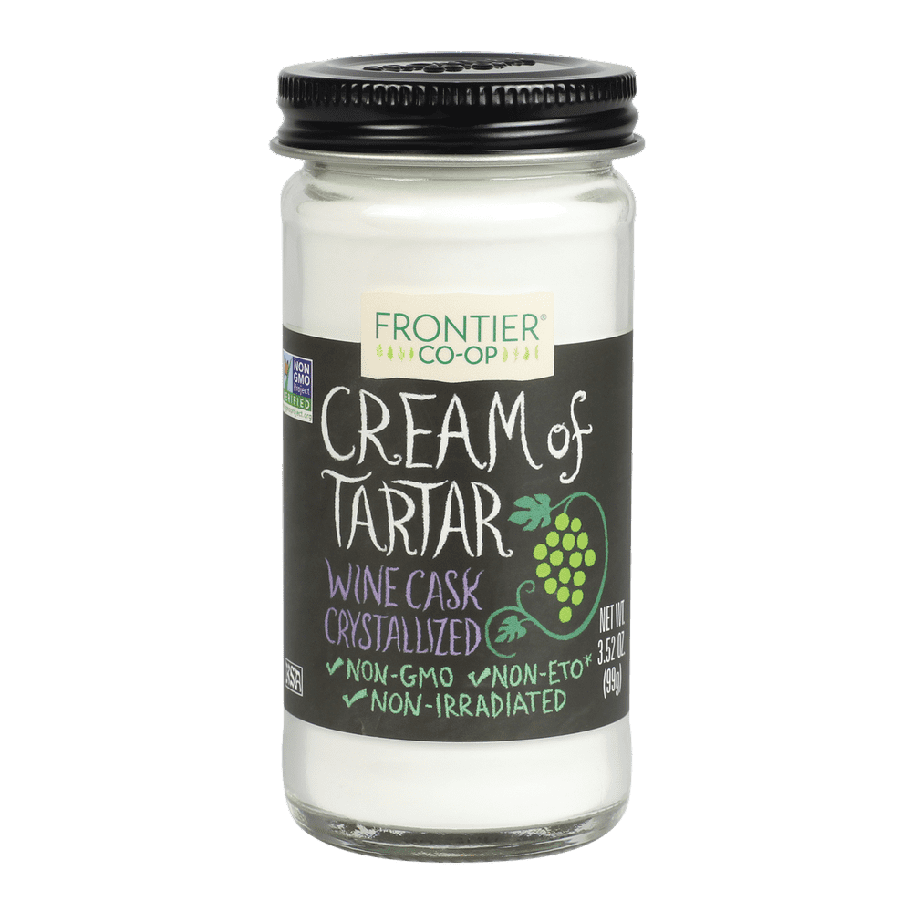 Frontier Coop Cream of Tartar 3.52 oz. bottle