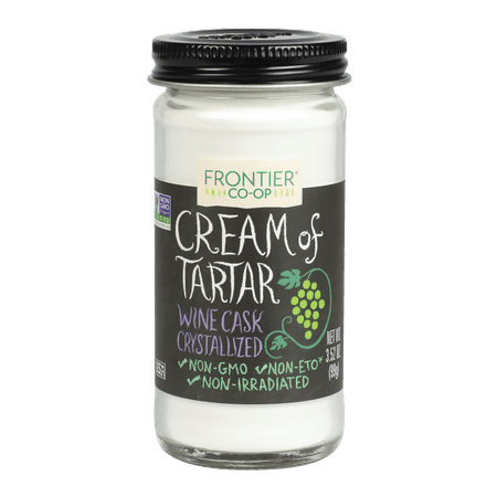 Frontier Co-op Cream of Tartar 3.52 oz. bottle