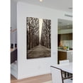 thumbnail image 5 of "Tree Alley" Painting Print on Wrapped Canvas, 5 of 5