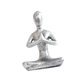 thumbnail image 4 of Estatua de yoga de resina, escultura artística, decoración nórdica artesanal, figura de postura de yoga para el hogar. orar, 4 of 9