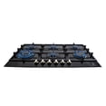 thumbnail image 1 of Parrilla de gas SUPRA Diamond Glass 6 quemadores 1 quemador DOBLE FLAMA cristal templado negro, 1 of 7