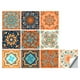 thumbnail image 1 of Injueey Etiqueta de la pared de la flor del azulejo de la pared Etiqueta engomada autoadhesiva impermeable del azulejo de la etiqueta del azulejo Decoración del hogar No.75 NO53 Injueey HA002473-75, 1 of 6