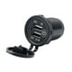 thumbnail image 3 of Cargador USB dual de 12 V-24 V con salida de enchufe 5 V 2 1 A/1 A voltímetro, 3 of 6