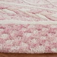 thumbnail image 3 of SAFAVIEH Metro Melody Geometric Area Rug, Pink/Ivory, 6' x 6' Round, 3 of 8