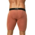 thumbnail image 3 of 𝗕𝗥𝗘𝗔𝗧𝗛𝗔𝗕𝗟𝗘 𝗖𝗢𝗠𝗙𝗢𝗥𝗧 Merino Wool Boxer Briefs for Men - Dry Fit Sports Underwear Base Layer (Light Orange 1 Pack, X-Large) - Merino.tech, 3 of 4