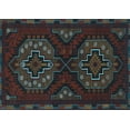 thumbnail image 1 of Ahgly Company Indoor Rectangle Persian Light Blue Traditional Area Rugs, 4' x 6', 1 of 4