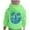 Green, variant on Girls Boys Palm Hoodies Sweatshirts Cute Preppy Hoodie Sky Blue 6-7 Years