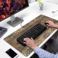 thumbnail image 2 of Long Mouse Pads for Desk,Multicolor Geometric Boho Pattern Desk Mats on Top Of Desks, Desk Mouse Pad Extra Large with 3mm Non-Slip Base and Stitched Edge for Gaming,Office,Work,Home 31.5"x15.7", 2 of 6