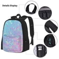 thumbnail image 3 of Balery Fantasy Gradient Mochila Escolar 3 en 1 para Niños - Mochila Resistente con Lonchera Térmica y Estuche - Mochila Escolar para Niños y Niñas, 3 of 7