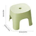 thumbnail image 3 of Plastic Stool for Bathroom Kids Step Stool | Non Slip Child Toddler Bath Seat | Thickened Stable Lightweight Plastic | Ergonomic Curved Seat | 8x7 Inch | Indoor Outdoor | 1 Pc, 3 of 8