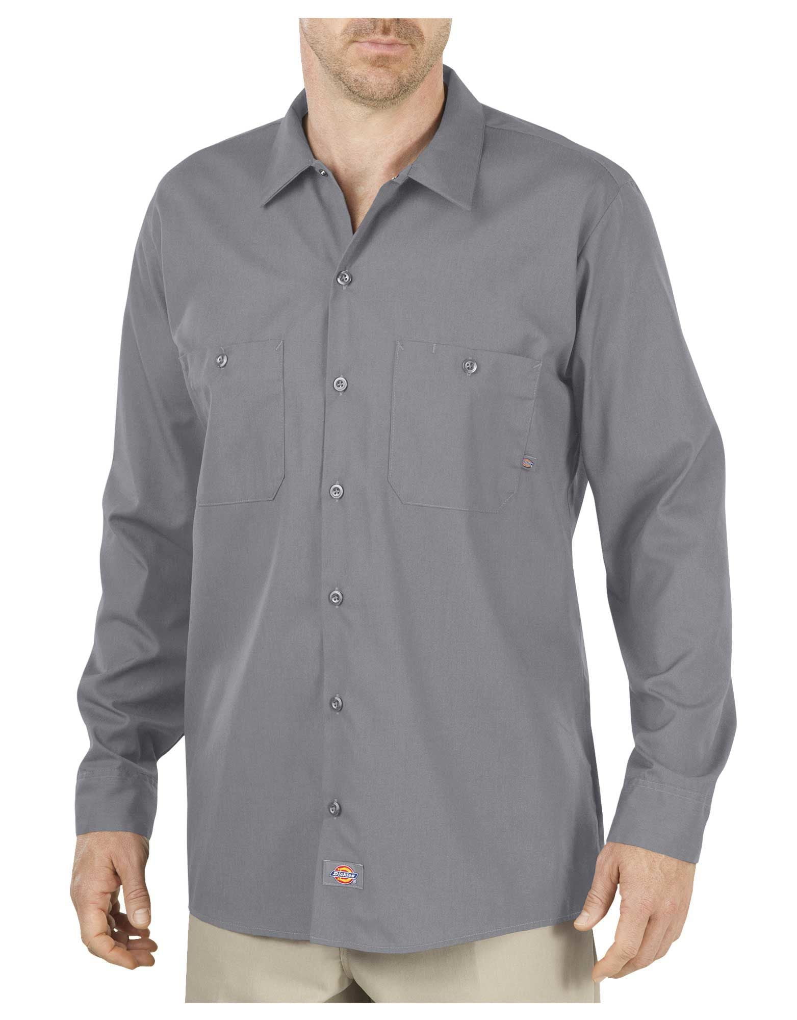 walmart dickies long sleeve work shirt