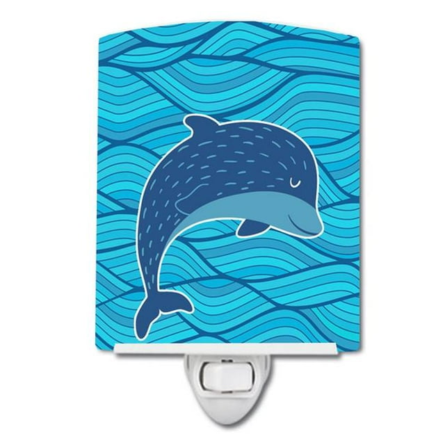 Carolines Treasures BB6781CNL Dolphin Ceramic Night Light