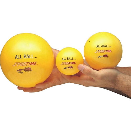 Sportime Multi-Purpose Inflatable All-Balls, Set of 12, Yellow - Walmart.com - Walmart.com