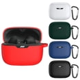 thumbnail image 3 of Silicone Protective Case +Hook for JBL Tune Buds - Shockproof Charging Box Cover (5 Colors) - Dustproof, Washable Skin, 3 of 11