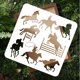 thumbnail image 4 of Plantilla de vaquero montando a caballo, 4 of 9