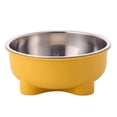 thumbnail image 2 of Personalized Stainless Steel Dog Bowl | Non-Slip Silicone Base Cat Pet Food Water Dish | Durable Easy Clean | Spill-Resistant | Stylish Feeding Bowl | 1 Count, 2 of 2
