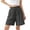Grey, variant on Women’s Linen Blend Wide Leg Shorts, Summer Casual High Waist 5 Inch Bermuda Shorts, White/RD1/RD2/Grey/Black, S,M,L,XL,XXL,XXXL,XXXXL,XXXXXL