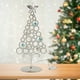thumbnail image 1 of Adornos navideños, regalos navideños, árbol de Navidad de metal de mesa, soporte de exhibición de adornos de hierro forjado, adorno navideño de 11 pulgadas, decoraciones de escritorio, mini árbol de N, 1 of 6