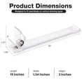 thumbnail image 2 of NextLevel Fit Shelf Pusher Pack of 3 Accessories  11N for 15IN Gondola 29 to 38 oz, 2 of 9