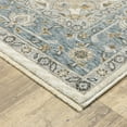 thumbnail image 4 of Oriental Weavers Maharaja Area Rug - 051F1 - 2'3" x 7'6" - in Blue/ Ivory - Vintage Inspired, Stain Resistant, Family and Pet Friendly , Entryway, Hallway Runner Rug, 4 of 6