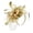 Yellow, variant on Ladies Floral Fascinator Hat with Net and Feather Vintage Cocktail Party Headpiece For Bridal Evening Dinner Events
