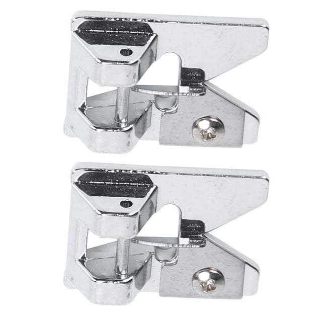 Accesorios para máquinas de coser, 2 piezas de prensatelas auxiliares para máquinas de coser, prensatelas elegantes y estéticas