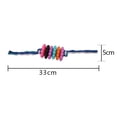 thumbnail image 3 of CBFFDC Puppy Pet Teething Toy Pet Puppy Toy Toothbrush Durable Ropes Bundle Bite resistant Interactive Flower Shape Dog Ball Toy, 3 of 7
