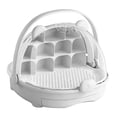 thumbnail image 2 of jinwen Silkworm Breeding Box Breathable Hole Transparent Portable Observation Cabin Gray, 2 of 9