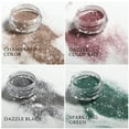thumbnail image 5 of 8 colors sparkle reflective diamond dust nail powder,silver purple green sparkling korea diamond glitter shimmer shiny crystal mermaid art pigment manicure powder for nails decoration, 5 of 6