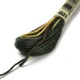 thumbnail image 2 of 10 Skeins 6-Ply Polyester Embroidery Floss Cross Stitch Threads Segment Dyed Olive 0.5mm about 8.75 Yards(8m)/skein, 2 of 2