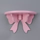 thumbnail image 3 of EeaseMX Estante de madera de estilo nórdico estante de almacenamiento estante de pared para niños decoración de la habitación del almacenamiento de pared (rosa), 3 of 7