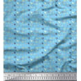 thumbnail image 1 of Soimoi Polyester Crepe Fabric Fruits Shirting Printed Craft Fabric by The Yard 42 Inch Wide, 1 of 1