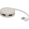 thumbnail image 1 of Unbranded Kenzu Wheat Straw USB 2.0 Hub, 1 of 5