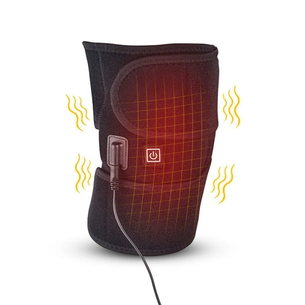 Heated Knee Brace Wrap 1 PACK Heating Pads for Knee, Fast Heating