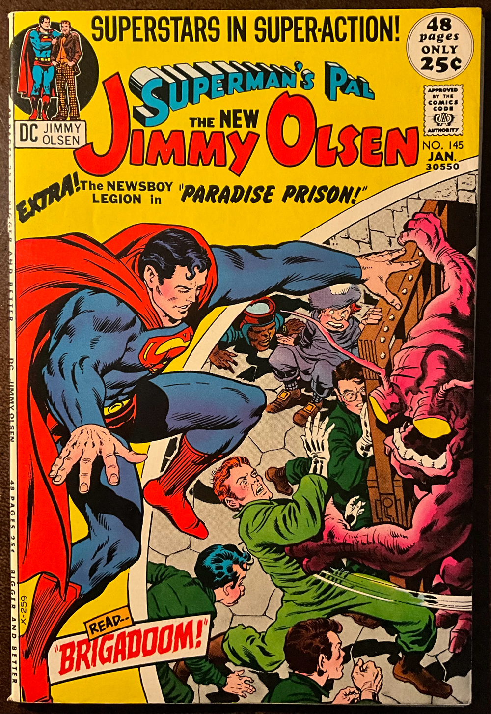 Cover of Superman's Pal, Jimmy Olsen #145