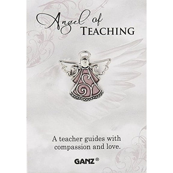 Ganz Angel of Teaching Pin – “A Teacher Guides With Compassion and Love” Inspirational Gift for Educators