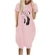 thumbnail image 1 of WILLBEST Vestido Largo Casual Para Mujer, Vestido Casual Con Estampado Floral, Cómodo Y Elegante Para Uso Diario., 1 of 3