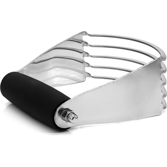 Multi-Purpose Dough Blender, Stainless Steel Blades, Heavy Duty Pastry Cutter & Dough Mixer