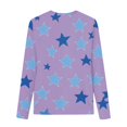 thumbnail image 6 of YunPes Girls' Long Sleeved Shirts Colorful T Shirts Round Neck Tops Light T Shirts Loose Pullovers Basic Long Sleeve Tee Shirts, 6 of 6
