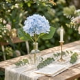 thumbnail image 4 of Real Touch Hydrangea Artificial Flowers, Realistic Latex Faux Hydrangeas Flowers for Home Decor Party Arrangements Wedding Bouquets Centerpieces (1Pcs,6 x 12 in), 4 of 6